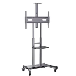 Hagor HP Twin Stand HD - Système de support, au choix mobile ou stationnaire pour écrans 55 - 84" - max. VESA 800 x 500 mm
