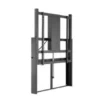 Hagor WH Moto 80 - Support mural réglable en hauteur par moteur - 84-110" | max. VESA 900x800 | charge max. 80 kg
