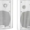 Haut-parleurs actifs celexon 525 2 voies, blanc