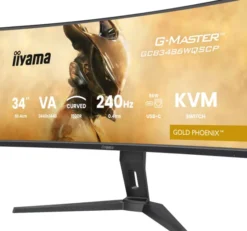 iiyama G-MASTER GCB3486WQSCP-B1 Écran incurvé Gold Phoenix 34