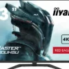 iiyama G-MASTER G4380UHSU-B1 43" VA Moniteur, 3840 x 2160 4K UHD, 144Hz, 0,4ms