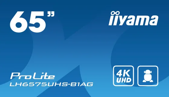 iiyama LH6575UHS-B1AG - Display 65"