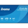 iiyama ProLite LE9864UHS-B1AG Écran d'affichage numérique 4K UHD 98 pouces avec options avancées de contrôle et de connectivité