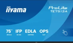 iiyama ProLite TE7513A-B1AG écran interactif de 75 pouces certifié Google EDLA
