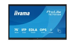 iiyama ProLite TE7515A-B1AG écran interactif 75 pouces 4K UHD certifié Google EDLA