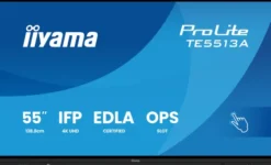 iiyama ProLite TE5513A-B1AG écran interactif de 55 pouces pour une intégration et une collaboration optimales dans les environnements éducatifs et professionnels