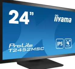iiyama PROLITE T2452MSC-B1 24" IPS Moniteur, 1920 x 1080 Full HD, 60Hz, 14ms