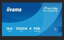 iiyama ProLite TW1623AS-B3P pC à écran tactile PCAP 10 points de 16 pouces avec système d'exploitation Android, technologie Power-over-Ethernet (PoE) et iiSignage²