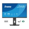 iiyama ProLite XB2797QSU-B1 Moniteur IPS QHD 27 pouces avec cadres fins sur les quatre côtés, support ergonomique et certification EPEAT Silver