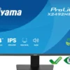 iiyama ProLite X2492HSU-B1 écran IPS Full HD 24 pouces avec cadre fin sur les 4 côtés