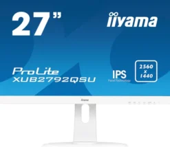 iiyama ProLite XUB2792QSU-W1 26,8" IPS Moniteur, 2560 x 1440 QHD / WQHD, 75Hz, 5ms