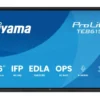 iiyama TE8615A-B2AG Écran interactif ProLite 4K UHD de 85,6 pouces certifié Google EDLA