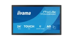 iiyama TF2438MSC-B2 Écran tactile ProLite 23,8 pouces DeepContrast PCAP+ à 10 points de contact, doté d'un boîtier métallique robuste