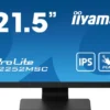 iiyama T2252MSC-B2 22" IPS Moniteur, 1920 x 1080 Full HD, 5ms