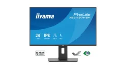 iiyama XB2497HSN-B1 Écran ProLite 23,8 pouces doté d'une dalle IPS, d'une station d'accueil USB-C, d'un port RJ45 (LAN) et d'un socle ergonomique