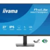 iiyama XB2793QSU-B1 Écran ProLite 27 pouces doté d'une dalle IPS, d'une résolution QHD, d'un socle ergonomique et d'un concentrateur USB