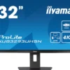 iiyama XUB3293UHSN-B5 32" IPS Moniteur, 3840 x 2160 4K UHD, 60Hz, 4ms