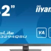 iiyama XU3294QSU-B1 32" VA Moniteur, 2560 x 1440 QHD / WQHD, 75Hz, 4ms