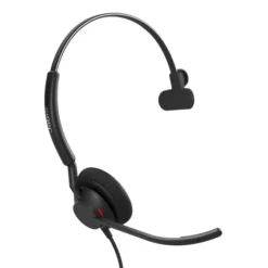 Jabra Engage 40 Inline Link - USB-A/USB-C - Micro-casque filaire mono certifié pour Microsoft Teams
