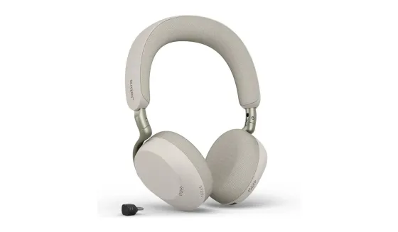 Jabra Evolve3 75 - Bluetooth, USB-C - casque stéréo sans fil sans socle de recharge | Gris chaud