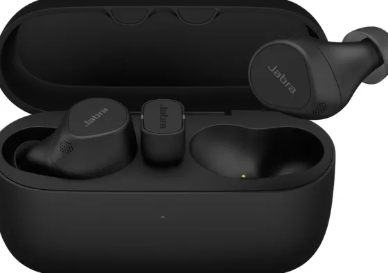 Jabra Evolve2 Buds Écouteurs Bluetooth intra-auriculaires - USB-C - certifiés pour Microsoft Teams, Wireless Charging Pad
