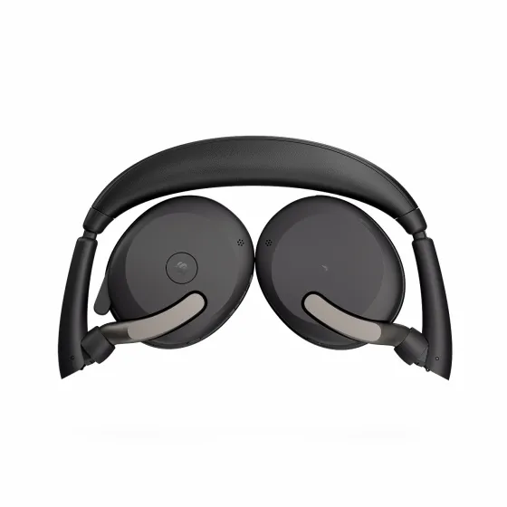 Jabra Evolve2 65 Flex Link380a UC Stereo - Micro-casque stéréo sans fil avec USB-A pour plateformes UC
