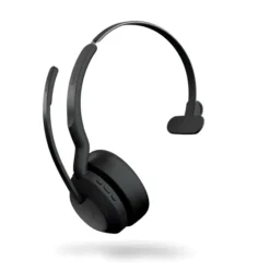 Jabra Evolve2 55 Link380c MS Mono - Micro-casque mono sans fil avec USB-C certifié pour Microsoft Teams