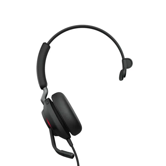 Jabra Evolve2 40 SE - Micro-casque mono filaire USB-A certifié pour Microsoft Teams