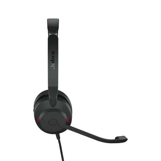 Jabra Evolve2 30 SE - Micro-casque stéréo filaire USB-C certifié pour Microsoft Teams