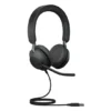 Jabra Evolve2 40 SE - Micro-casque stéréo filaire USB-A certifié pour UC