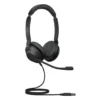 Jabra Evolve2 30 SE - Micro-casque stéréo filaire USB-A certifié pour Microsoft Teams