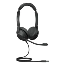 Jabra Evolve2 30 SE - Micro-casque stéréo filaire USB-A certifié pour Microsoft Teams
