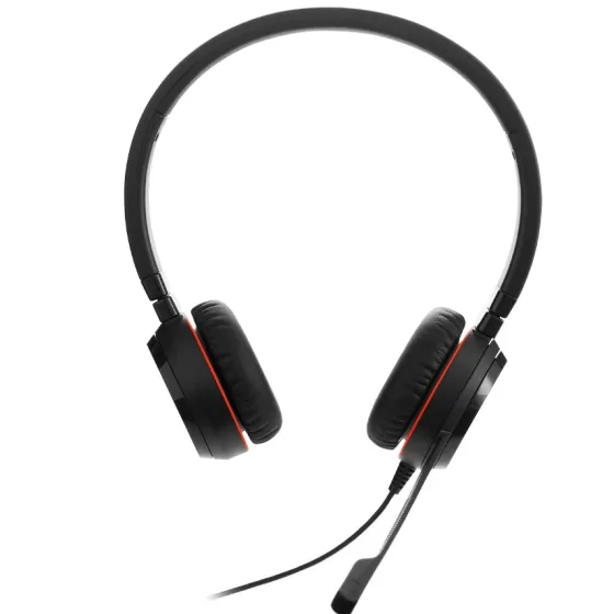 Jabra Evolve 20 SE - USB-A/USB-C - double micro-casque filaire certifié pour les plateformes UC
