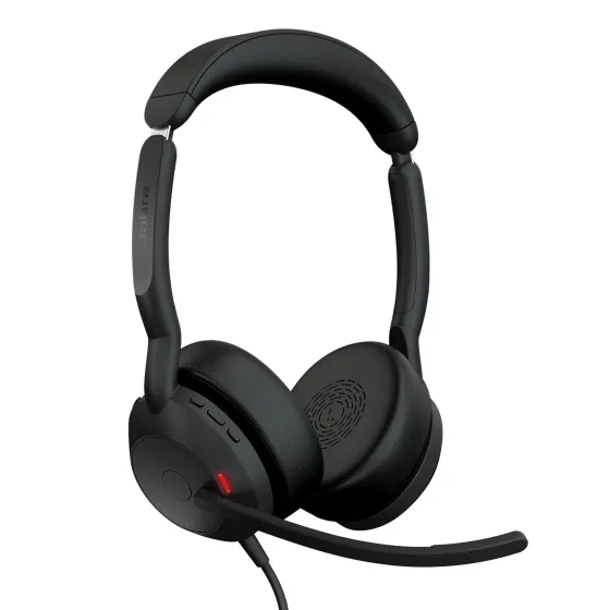 Jabra Evolve2 50 - USB-A/USB-C - double micro-casque filaire certifié pour les plateformes UC