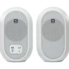 JBL 104-BT - Ensemble d'enceintes Active Desktop avec Bluetooth, blanc