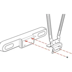 Kit de fixation Poly (support VESA) pour système de vidéoconférence