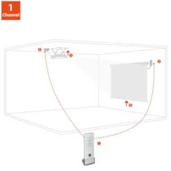 Kit de télécommande à 2 canaux pour la série celexon Expert