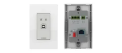 Kit d’extension mural Kramer WP-2UT/R-KIT/US-D(W) USB 2.0 sur CAT à portée étendue