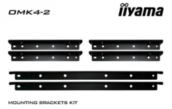 Kit d'équerres de fixation iiyama OMK4-2 pour les écrans iiyama Open Frame TF49/55/65_39UHSC