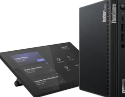 Lenovo ThinkSmart Tiny Kit + Support VESA Système de conférence pour petites salles Microsoft Teams