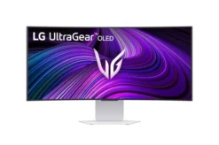 LG UltraGear™ 34GX90SA-W moniteur de jeu intelligent incurvé OLED 34 pouces avec 240 Hz, webOS et IA