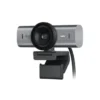 Logitech MX Brio Webcam UHD 4K avec amélioration de l'image par IA et deux microphones à formation de faisceaux pour la suppression du bruit