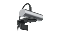Logitech MX Brio Webcam UHD 4K avec amélioration de l'image par IA et deux microphones à formation de faisceaux pour la suppression du bruit