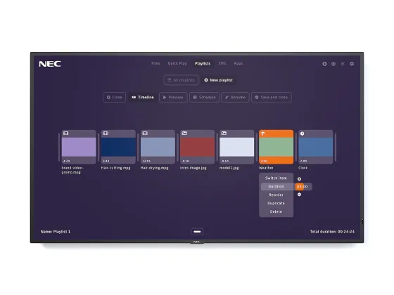 NEC P435-MPi4 43" Display