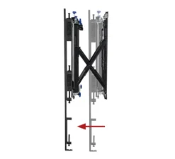 Neomounts BT9921 Support mural à service complet Soft-Open pour présentoirs XXL