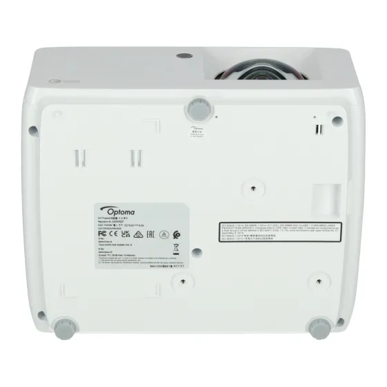 Optoma UHZ35ST Vidéoprojecteur, 3840 x 2160 4K UHD, 3500 Lumen