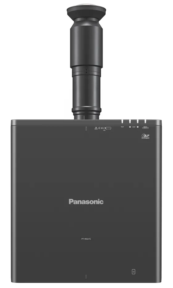 Panasonic PT-REQ15LBE Vidéoprojecteur, 3840 x 2160 4K UHD, 15000 Lumen, sans objectif