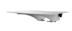 Peerless-AV ACC-MSF-W – Support pour chariot à rouleaux SR560, blanc