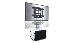 PeTa Space E-Hub 1 support réglable en hauteur électriquement pour écrans jusqu'à 1200 x 600 VESA et 130 kg