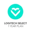 Plan de service Logitech Select - 1 an (assistance pour solution de visioconférence par salle)